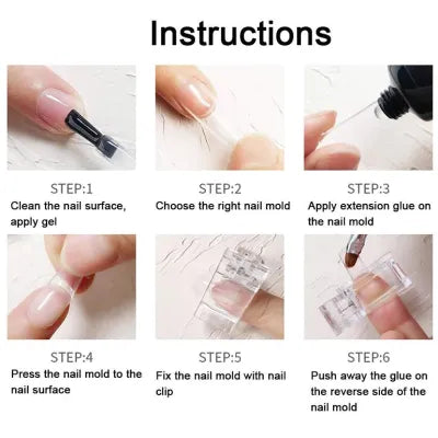 Polygel 8 Pcs Nail Kit
