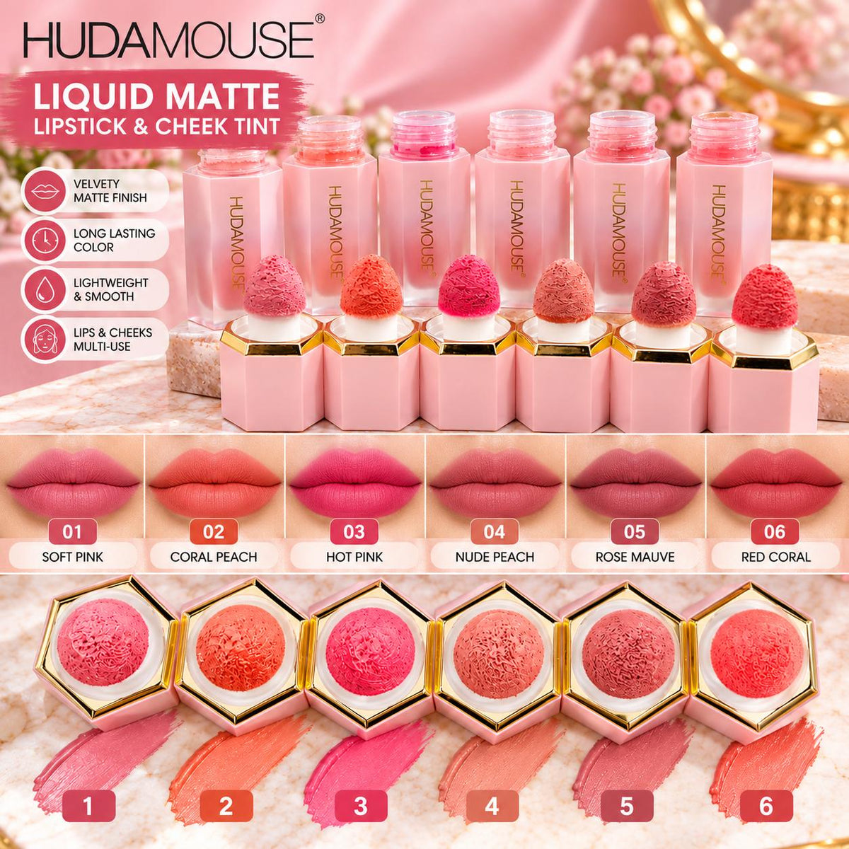 HudaMoji Cushion Blusher