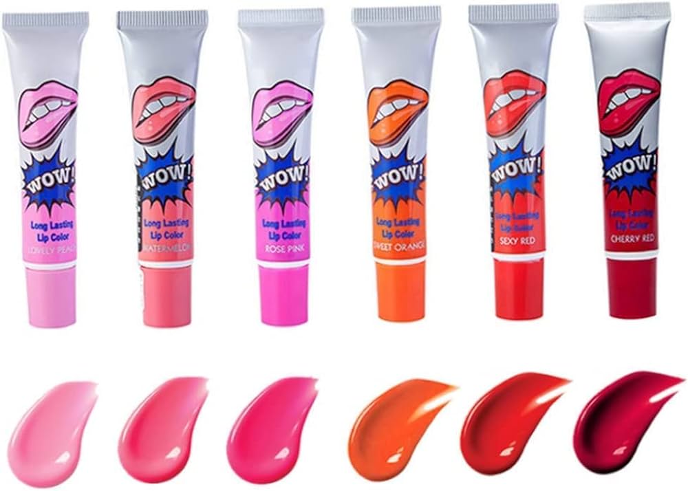 Wow Peel Off Gloss Set of 6