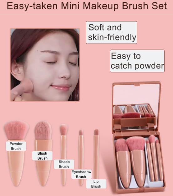 5 Pcs Box Brush Set