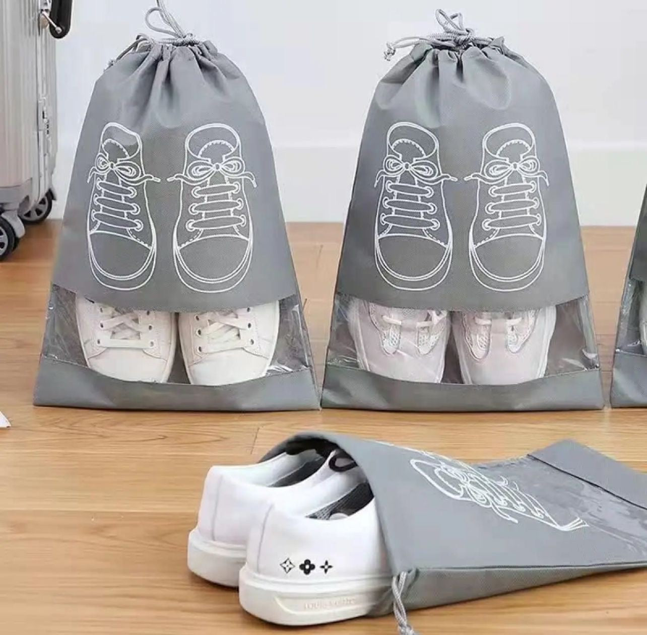 2 Pcs - Travel Shoe Bag