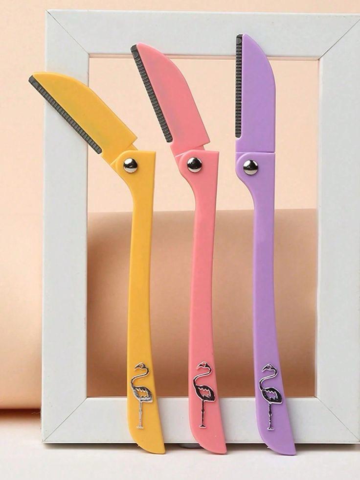 3 Pcs Flamingo Razor