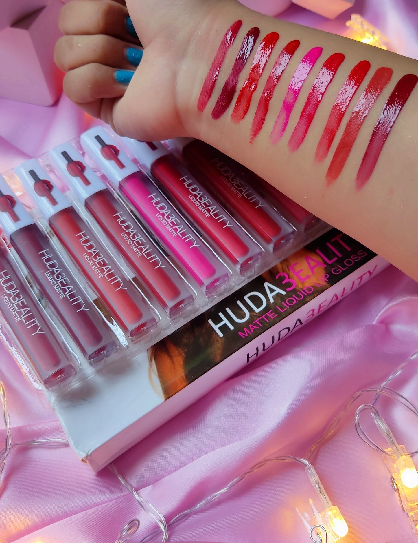 Huda Beauty Matte Gloss Set of 12