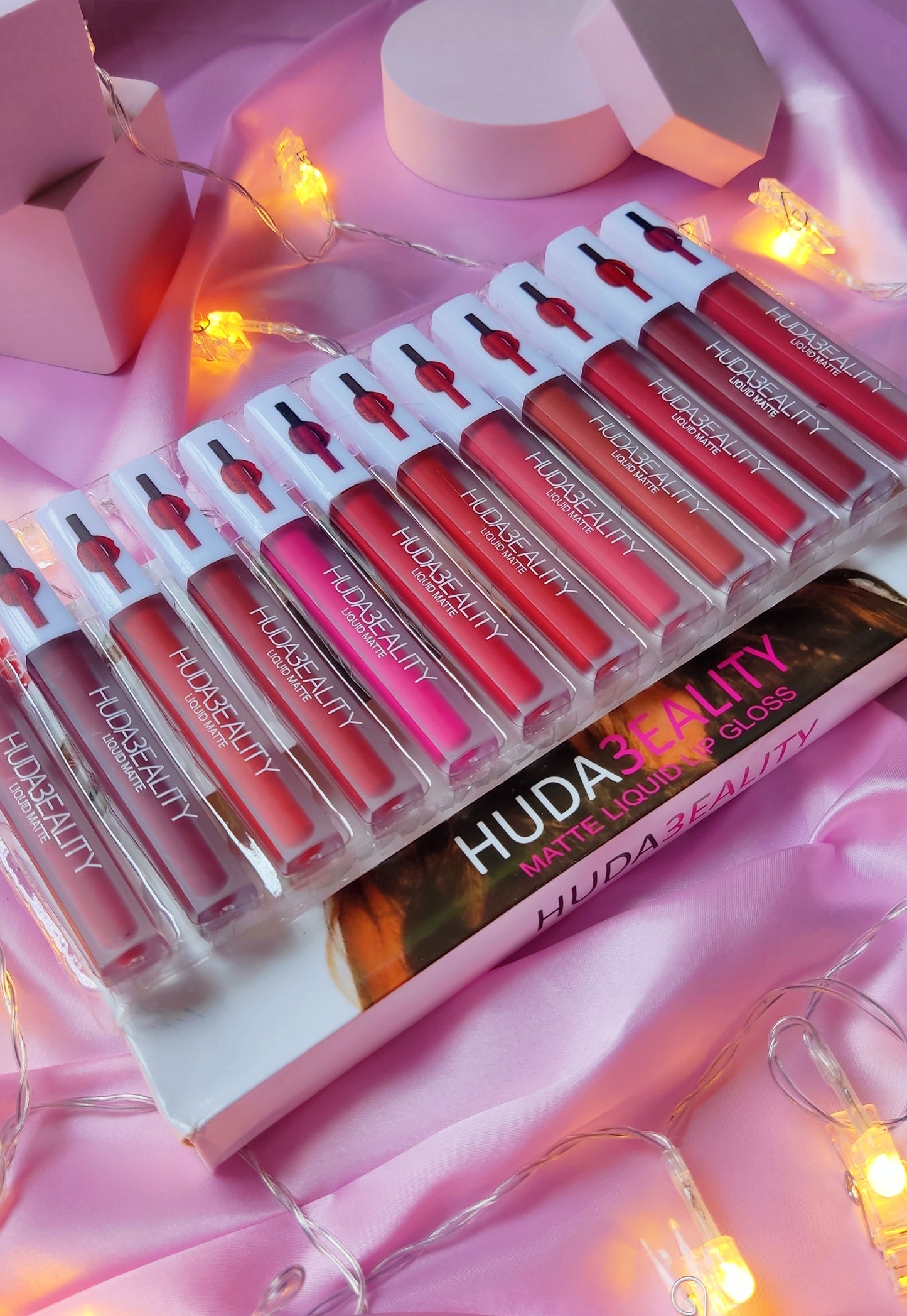 Huda Beauty Matte Gloss Set of 12