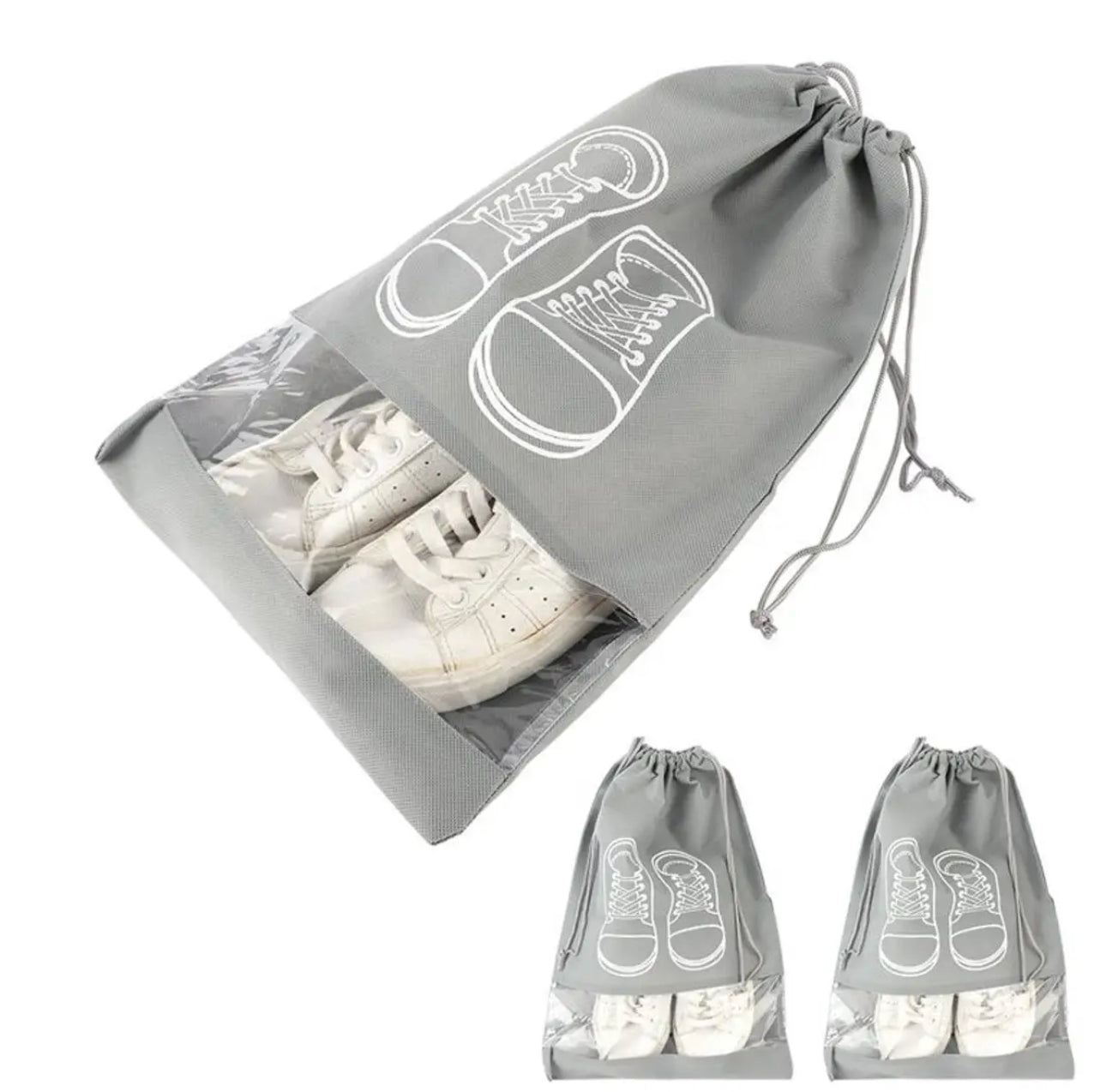 2 Pcs - Travel Shoe Bag