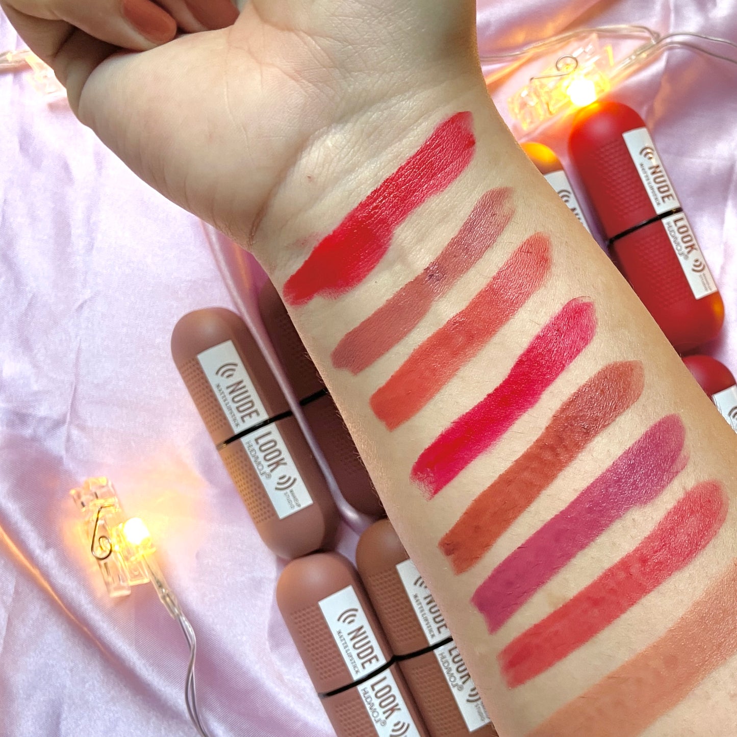 Hudamoji 5 Pcs Lipstick Set
