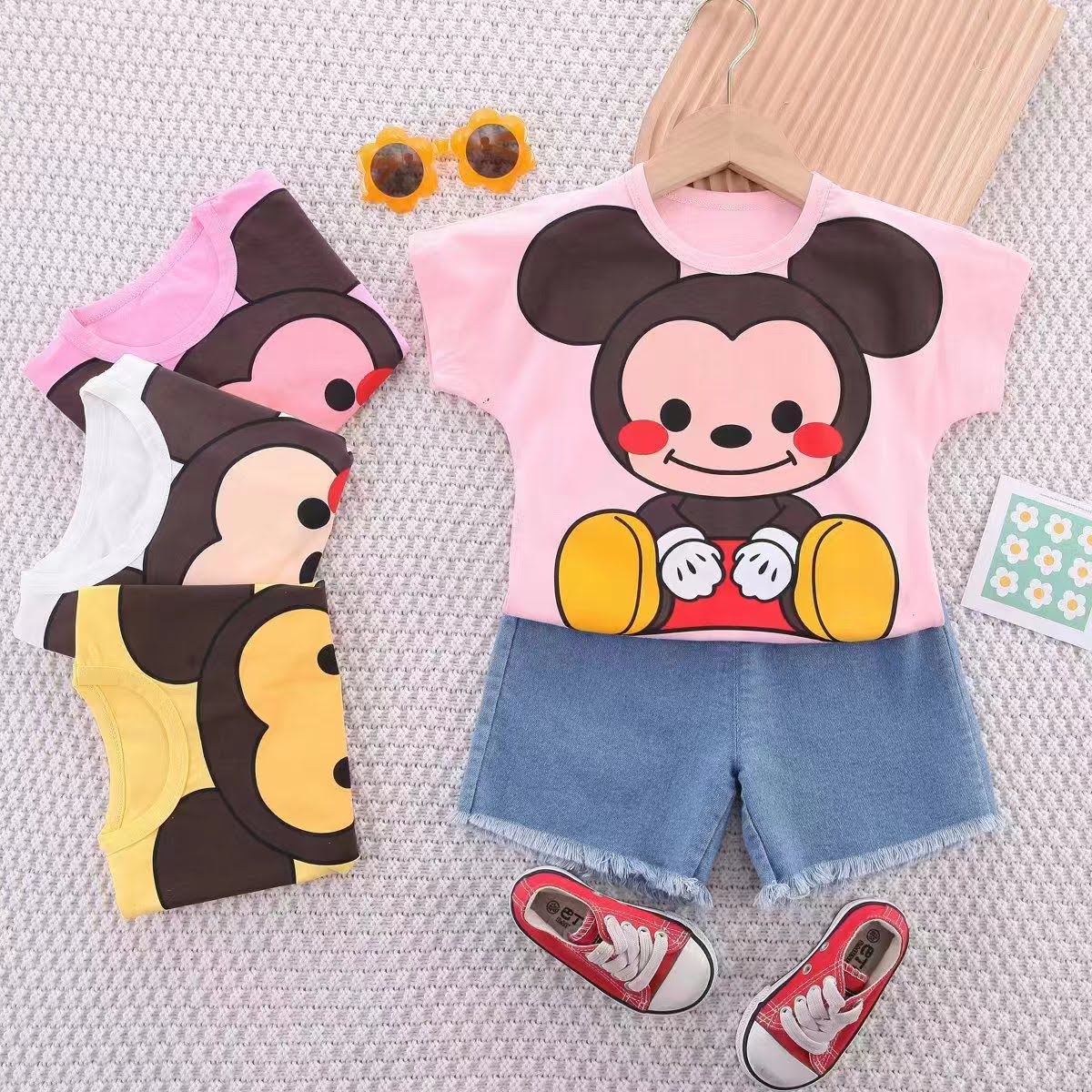Adorable Cartoon Shirt and Trouser Set - G2