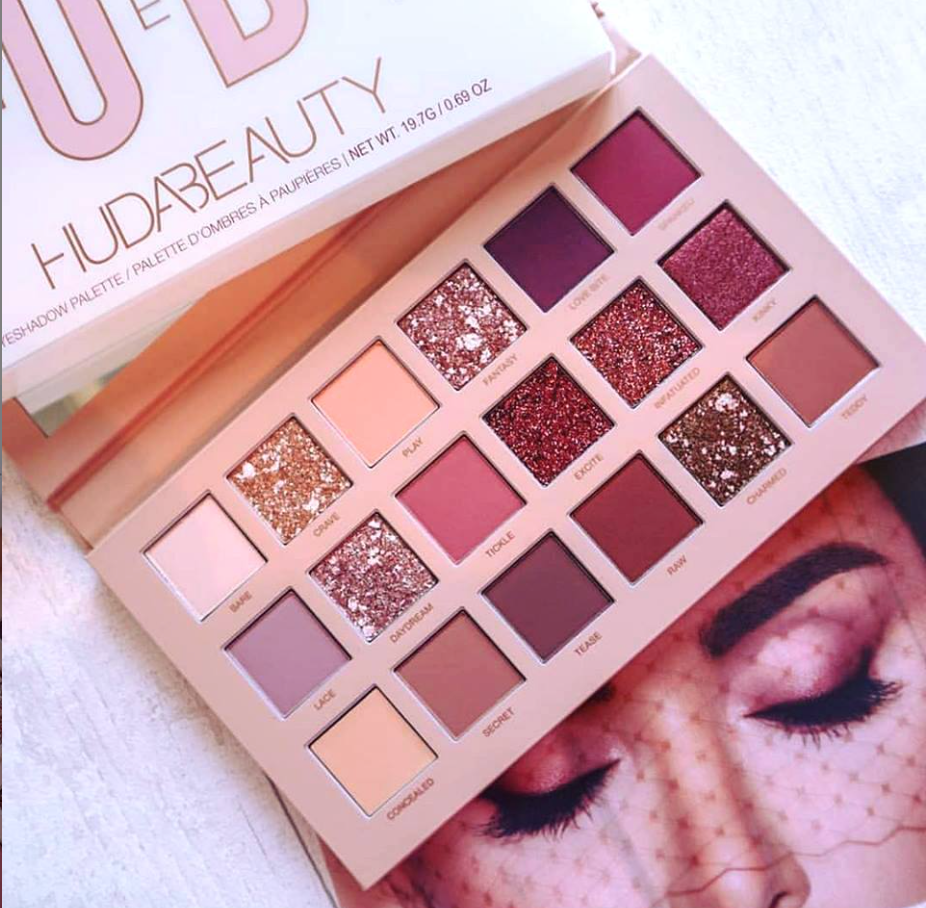 Huda Nude Eyekit & 6 Lipsticks