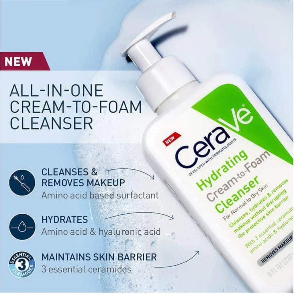 CeraVe Hydrating Facial Cleanser