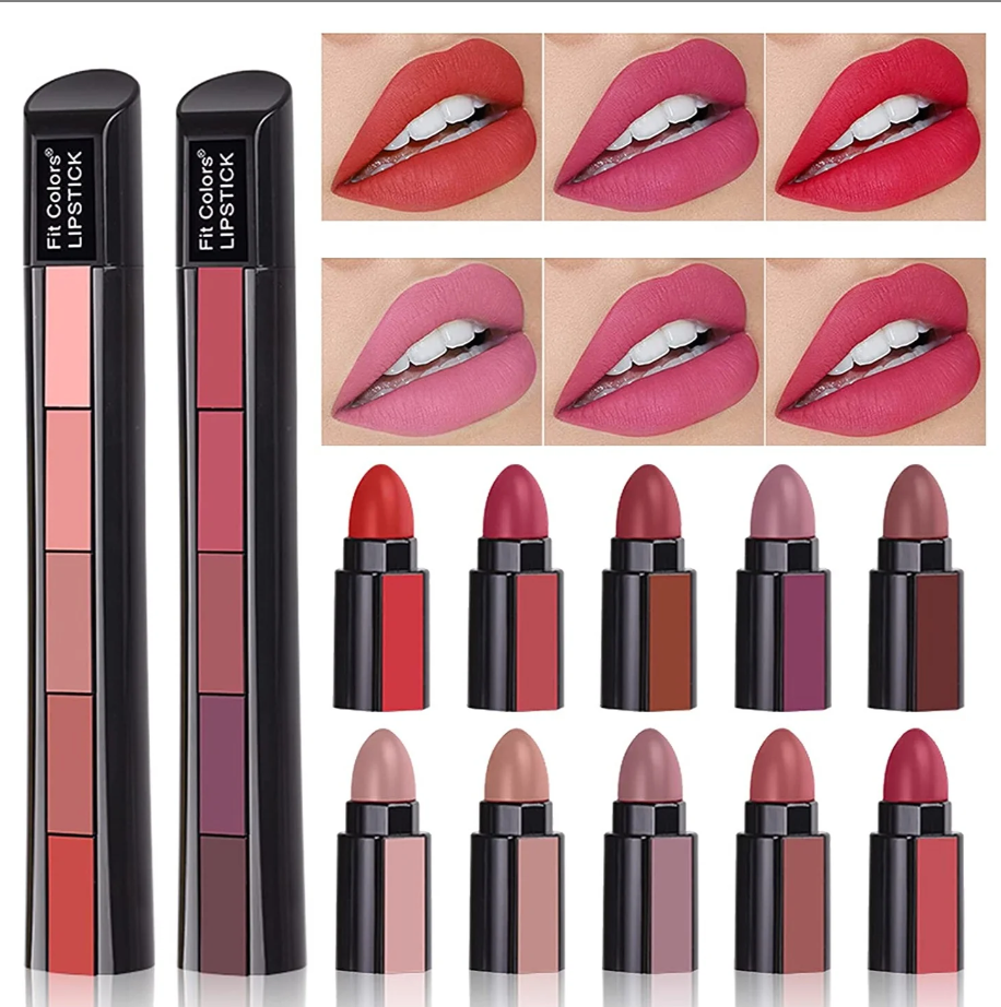 Buy 1 Get 1 Free-5 in 1 Lipstick