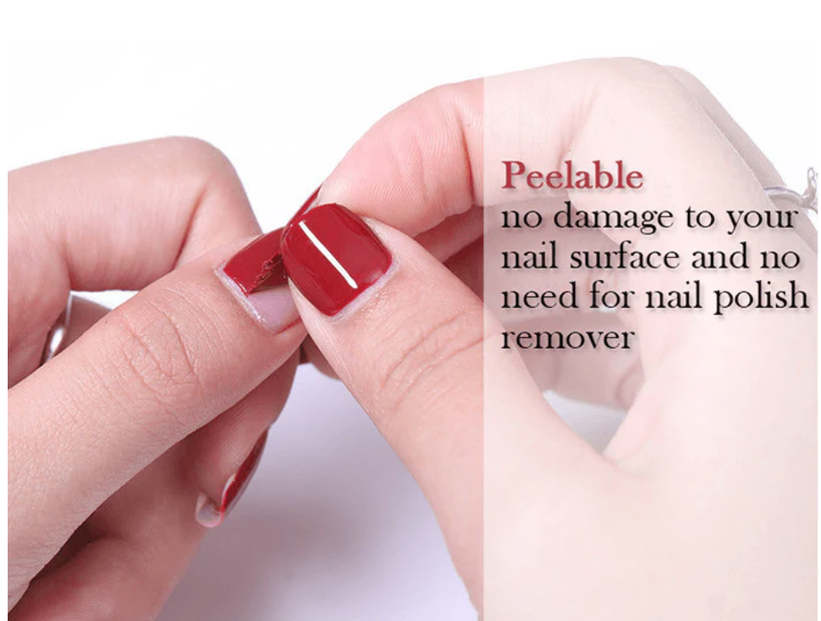 PEEL OFF Nail Paints - Vibrant Colors
