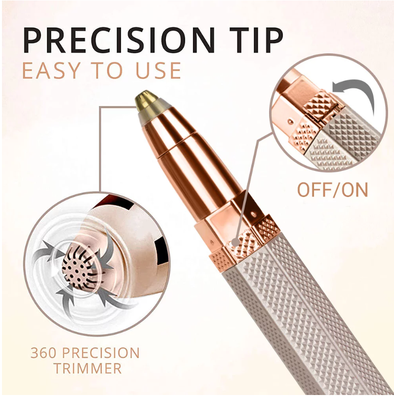 2 in 1 Face Trimmer Chargeable