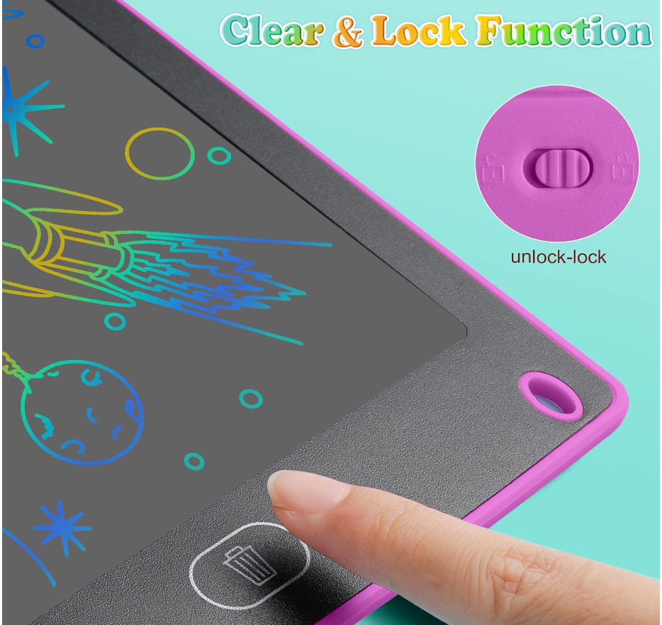 8.5-inch Multi-Color Writing Pad