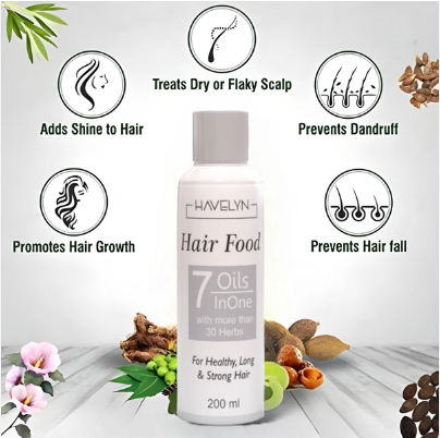 4 Items - Hair Food Deal (Shampoo / Oil / Serum /Mask)