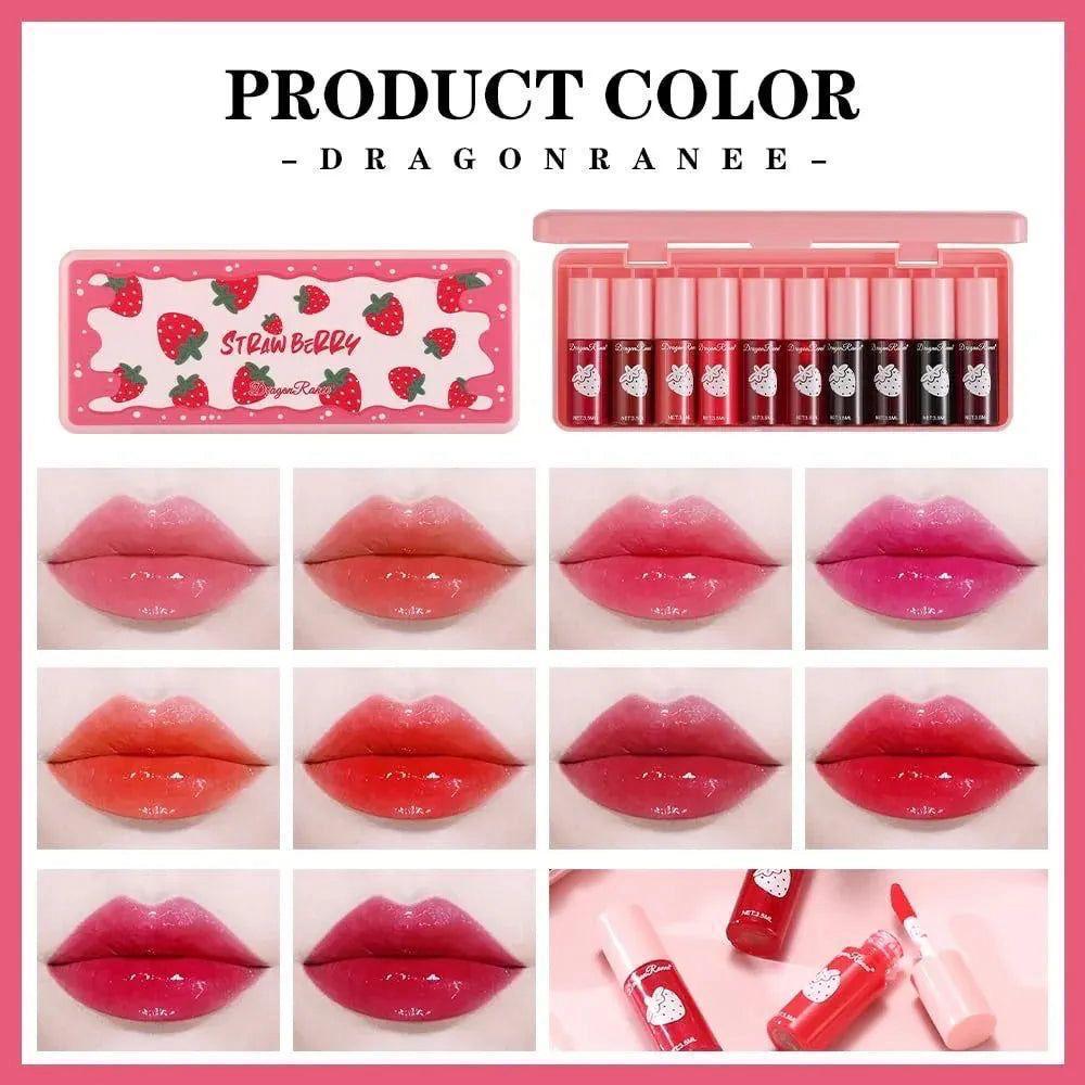 Dragon Renee 10 Pcs Tint & Gloss Set