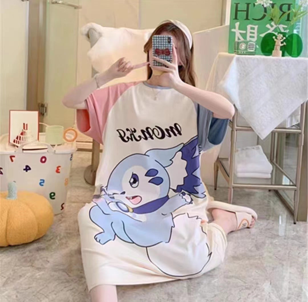 Full Long Nightwear Shirt