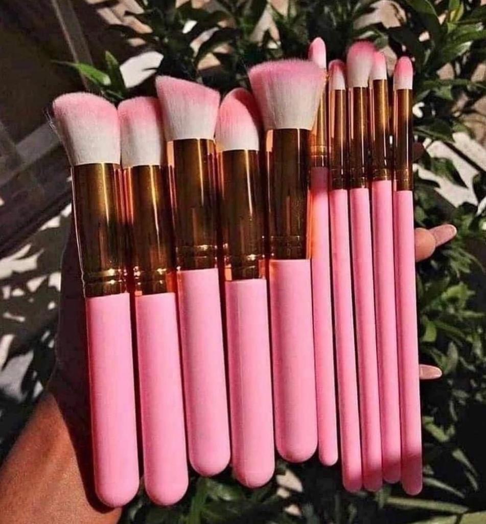 Face Makeup Blending Brush Set of 10