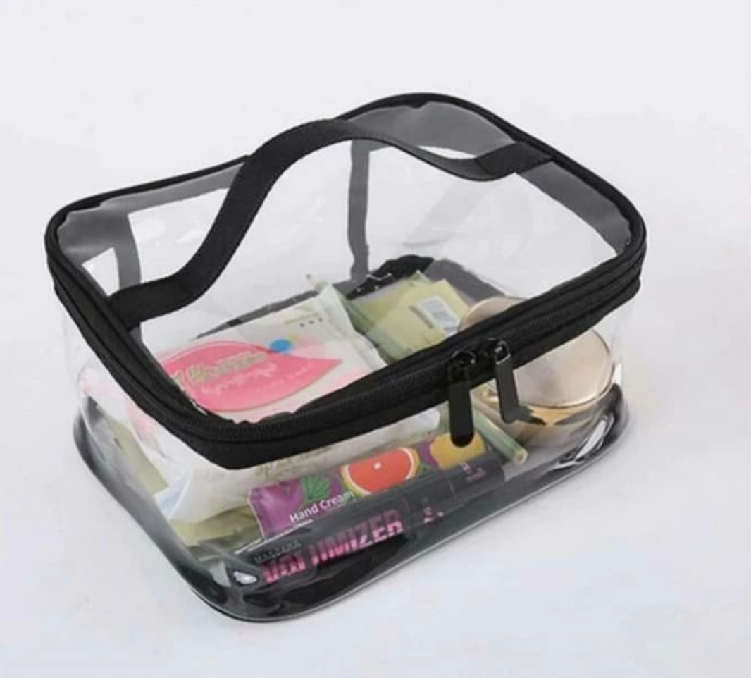 Transparent Plastic Beauty Bag