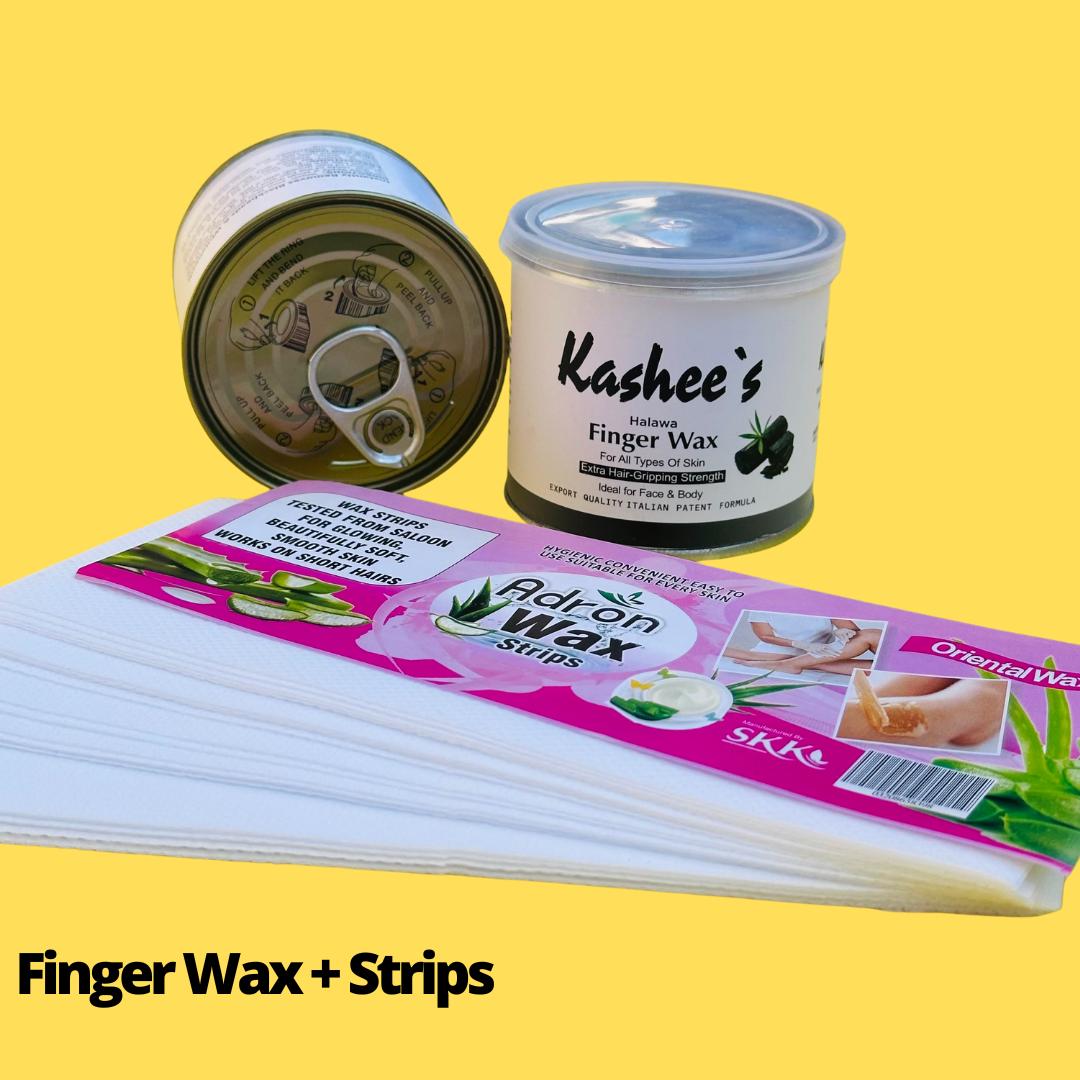 Kashee’s Finger Wax & Wax Strips