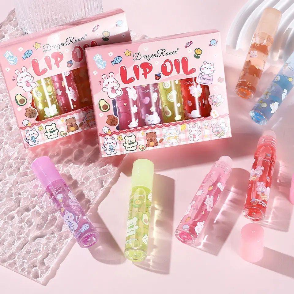 Dragon Renee 6 Pcs Lip Oil Set