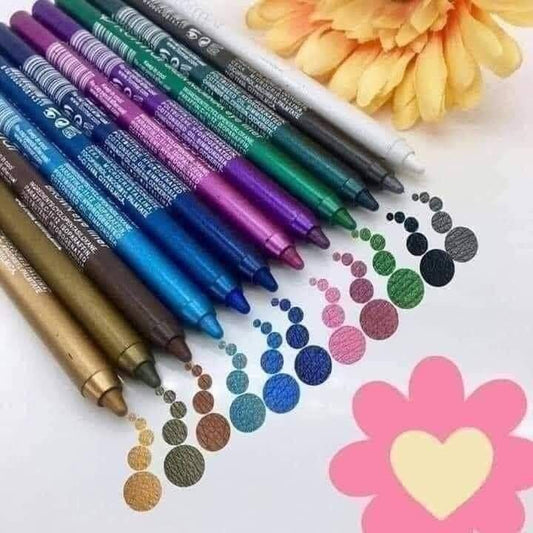 Florma Coloured Eye Liners Set of 12