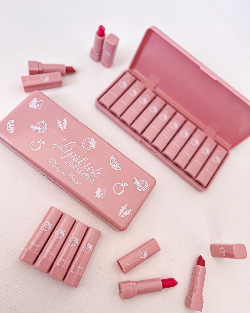 10 PCs HF Lipsticks Set