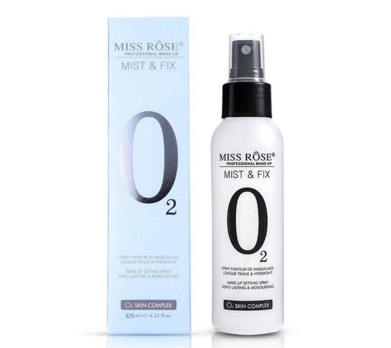 Miss Rose O2 Fixer – Long-Lasting Makeup Setting Spray