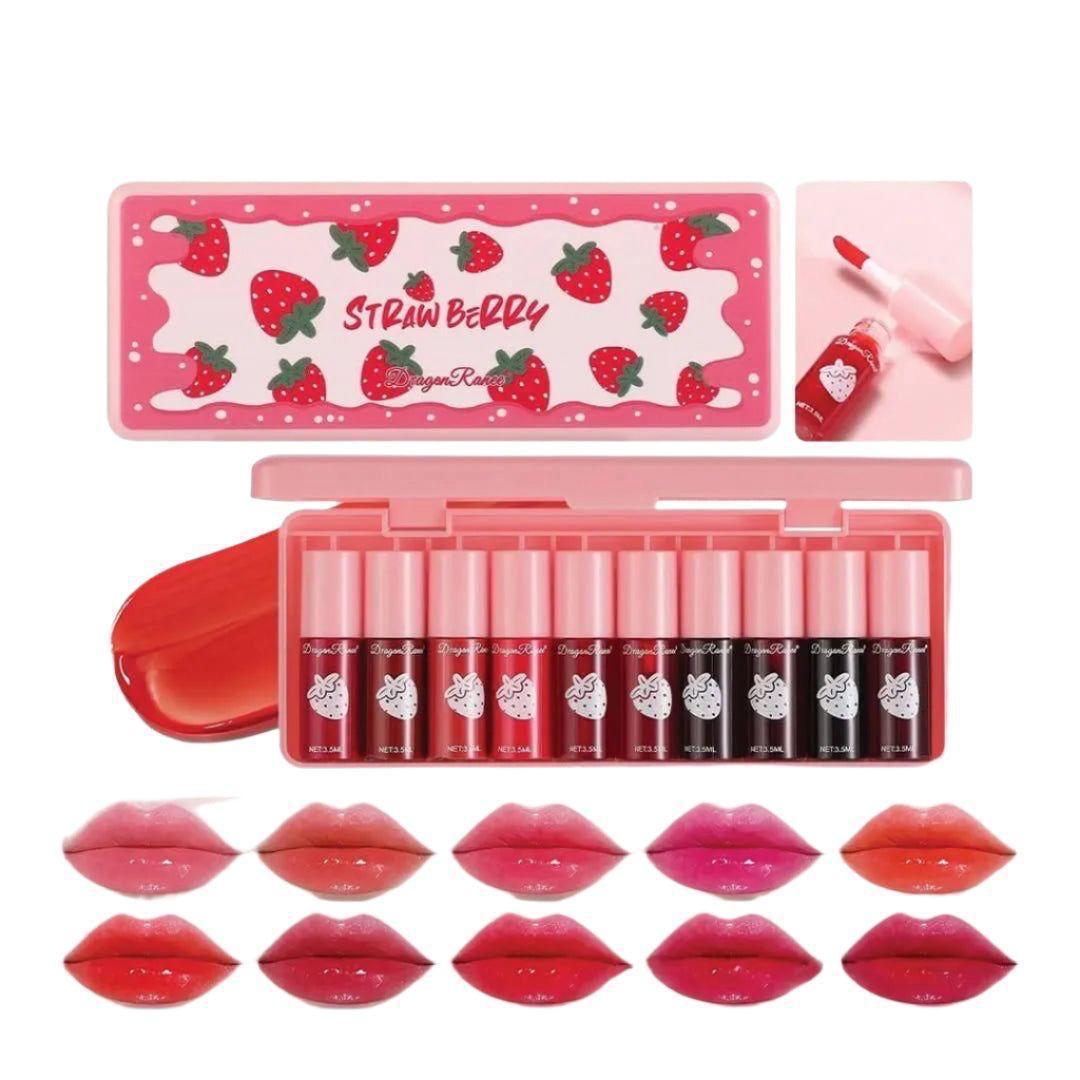 Dragon Renee 10 Pcs Tint & Gloss Set