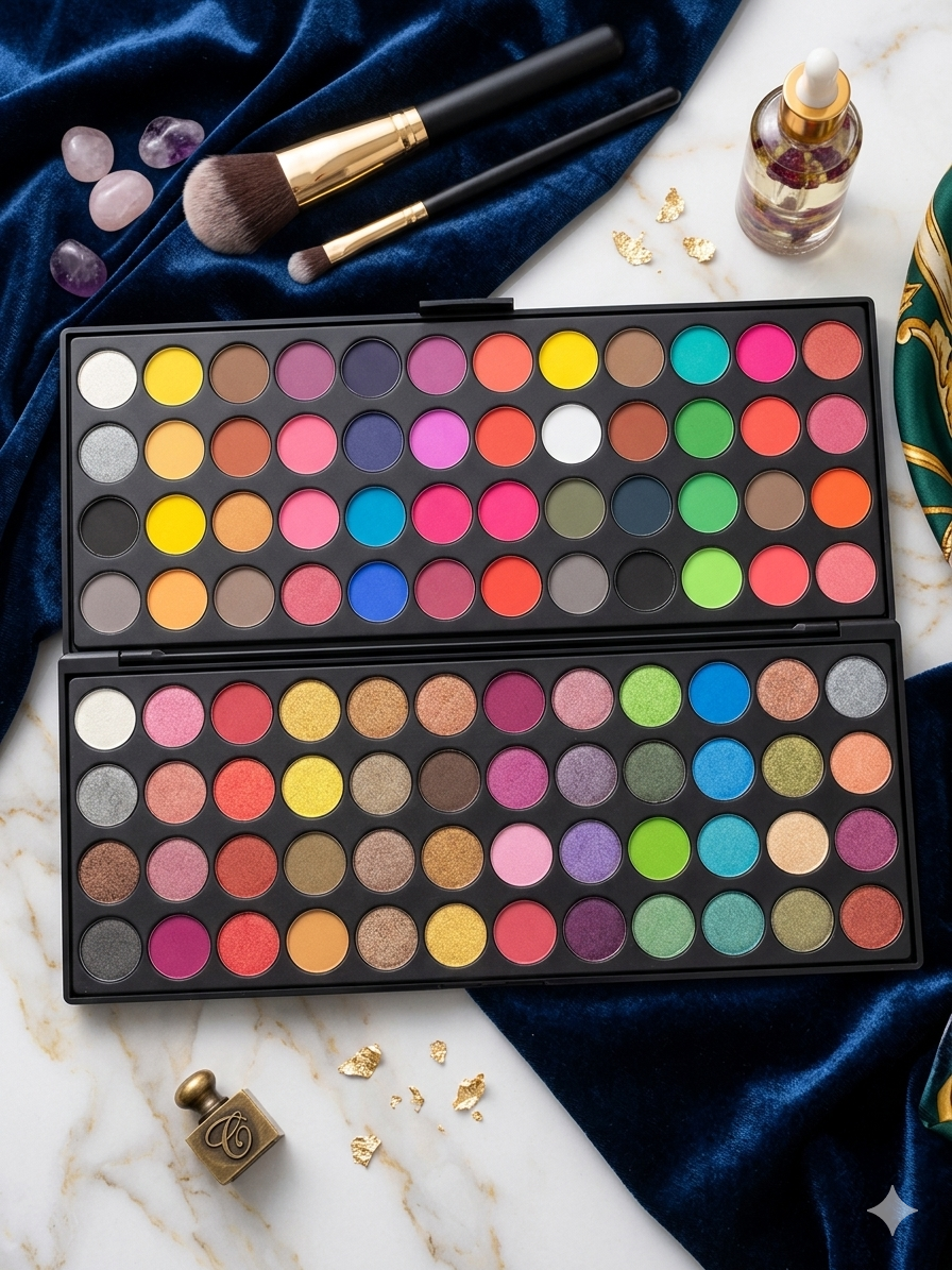96 Color Eye-Shadow Palate