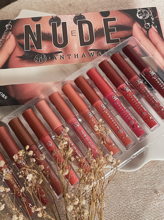 12 Pcs Nude Gloss Tray