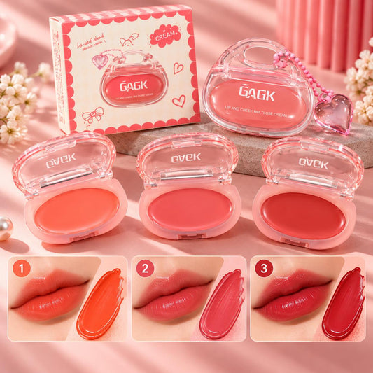 GAGK Lip and Cheek Tinted Cream – Natural Color & Everyday Glow