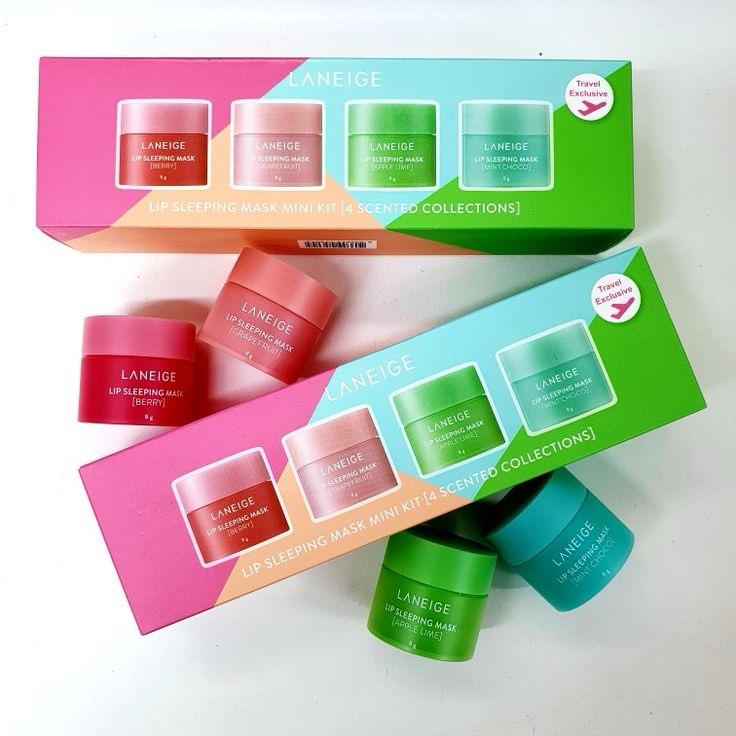 Laneige 4 Pcs Lip Mask Set