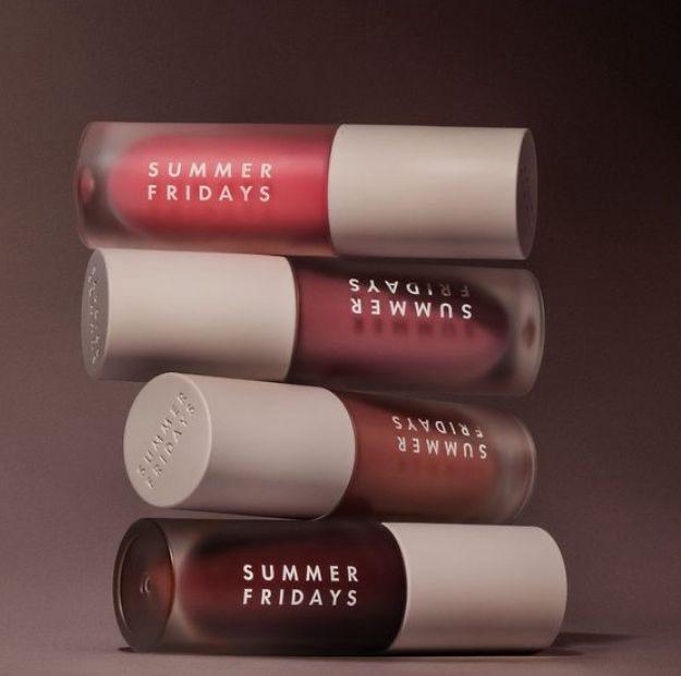 Summer Fridays Lip Gloss – Pink Cloud, Soft Mauve, Rosewood Nights & Blush Dreams