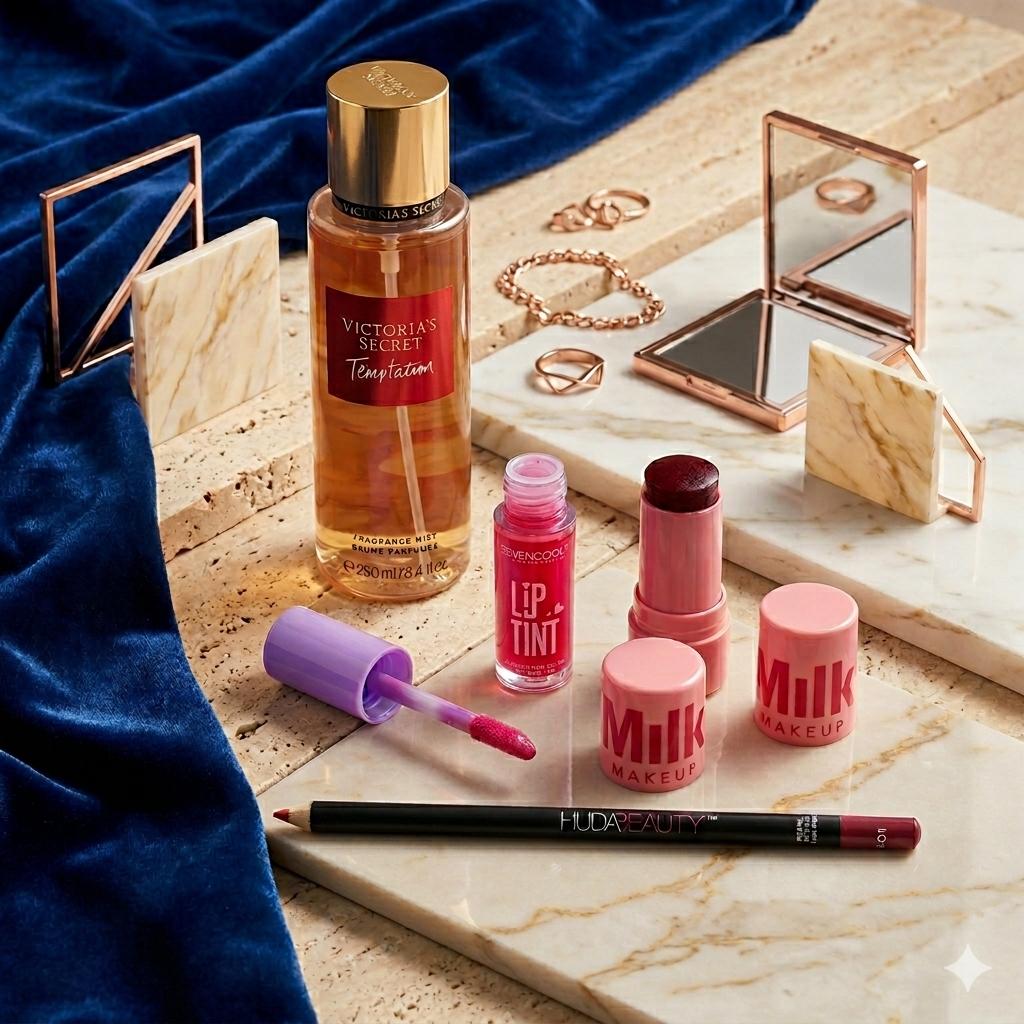Beauty Deal (Body Mist + Seven Cool Lip Tint + Jelly Tint & Lip Pencil)