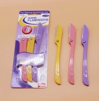 3 Pcs Flamingo Razor