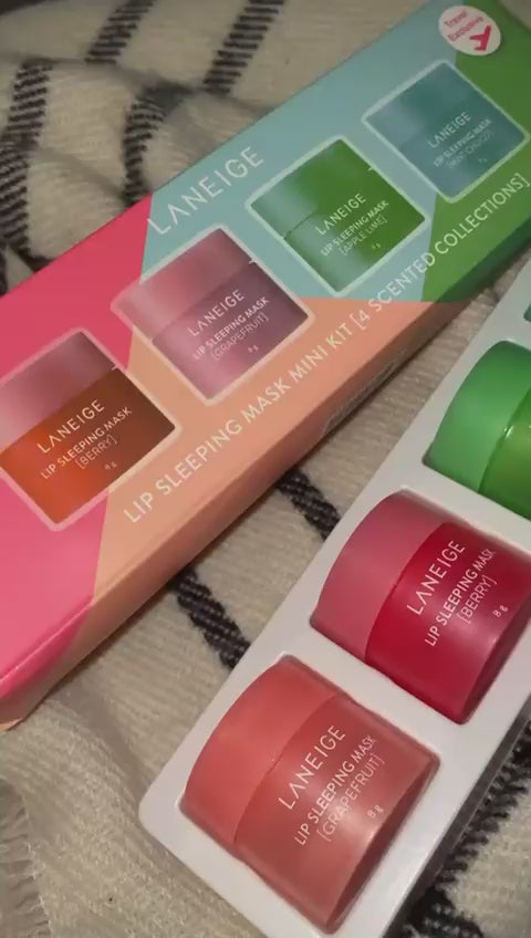 Laneige 4 Pcs Lip Mask Set